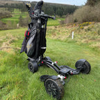 Electric Golf Push Cart with Remote Control for All Terrains