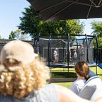Skywalker Trampoline with compartment net